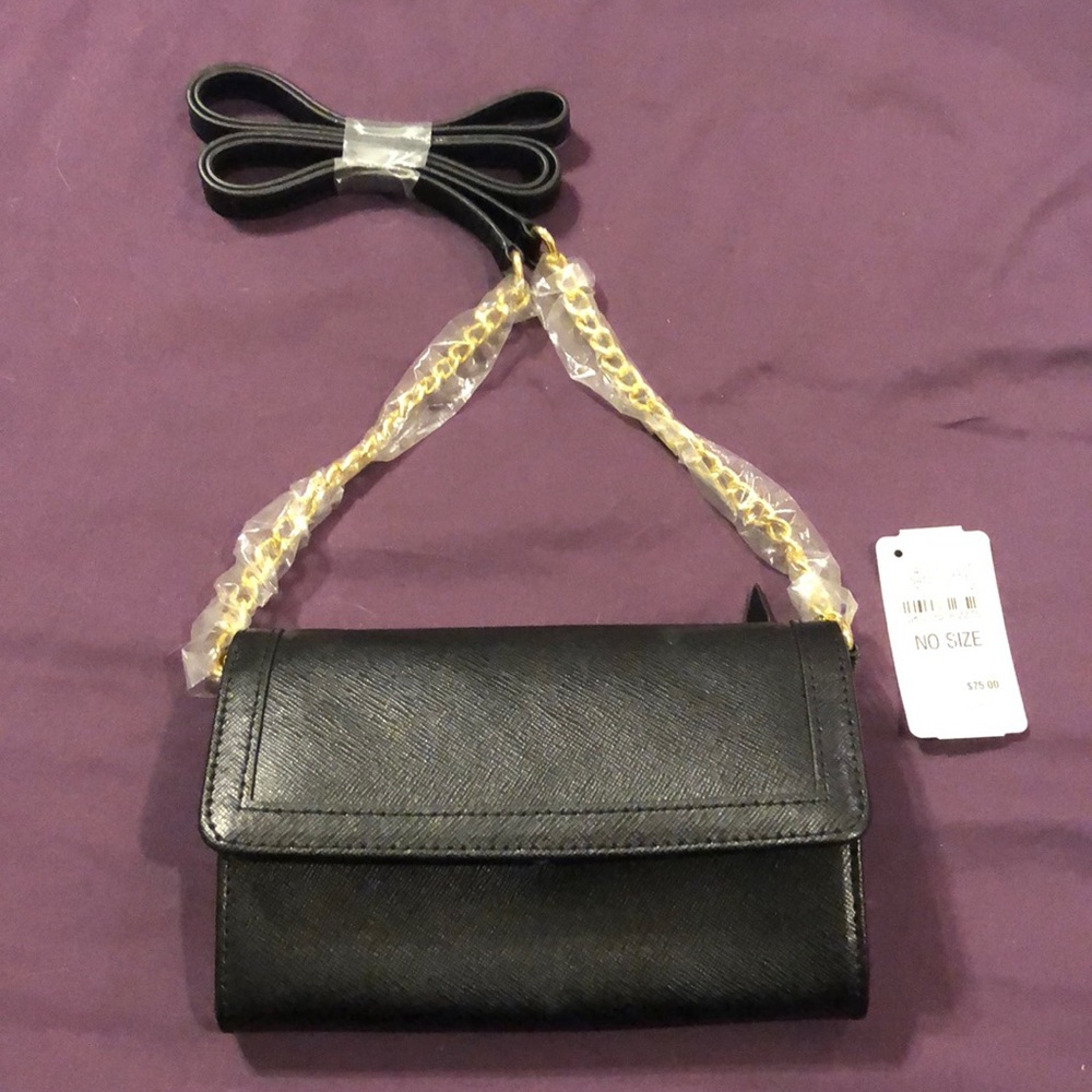 Neiman Marcus crossbody black NWT